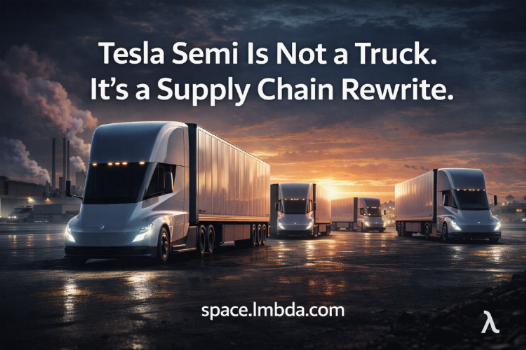 Tesla Semi Is Not a Truck. It’s a Supply Chain Rewrite.