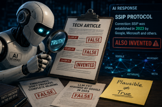 When AI Fact-Checking Hallucinates: Why Correcting a False Claim Can Create Another One