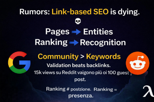 The End of Link SEO: From Ranking to Recognition